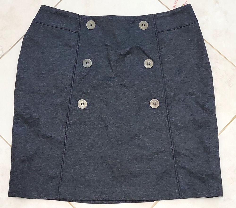 Lizzie Driver Skort Women's 4 Charcoal Button